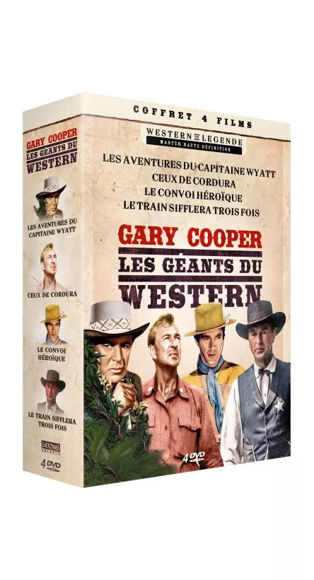 Coffret L'Ouest de Légende - 4 DVD
